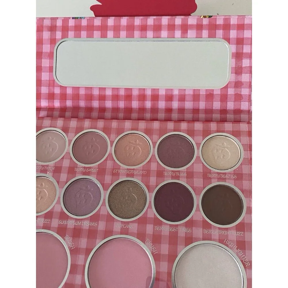 Strawberry Shortcake‎ Complexion Palette 10 Eyeshadow Highlighter & 2 Blush NEW